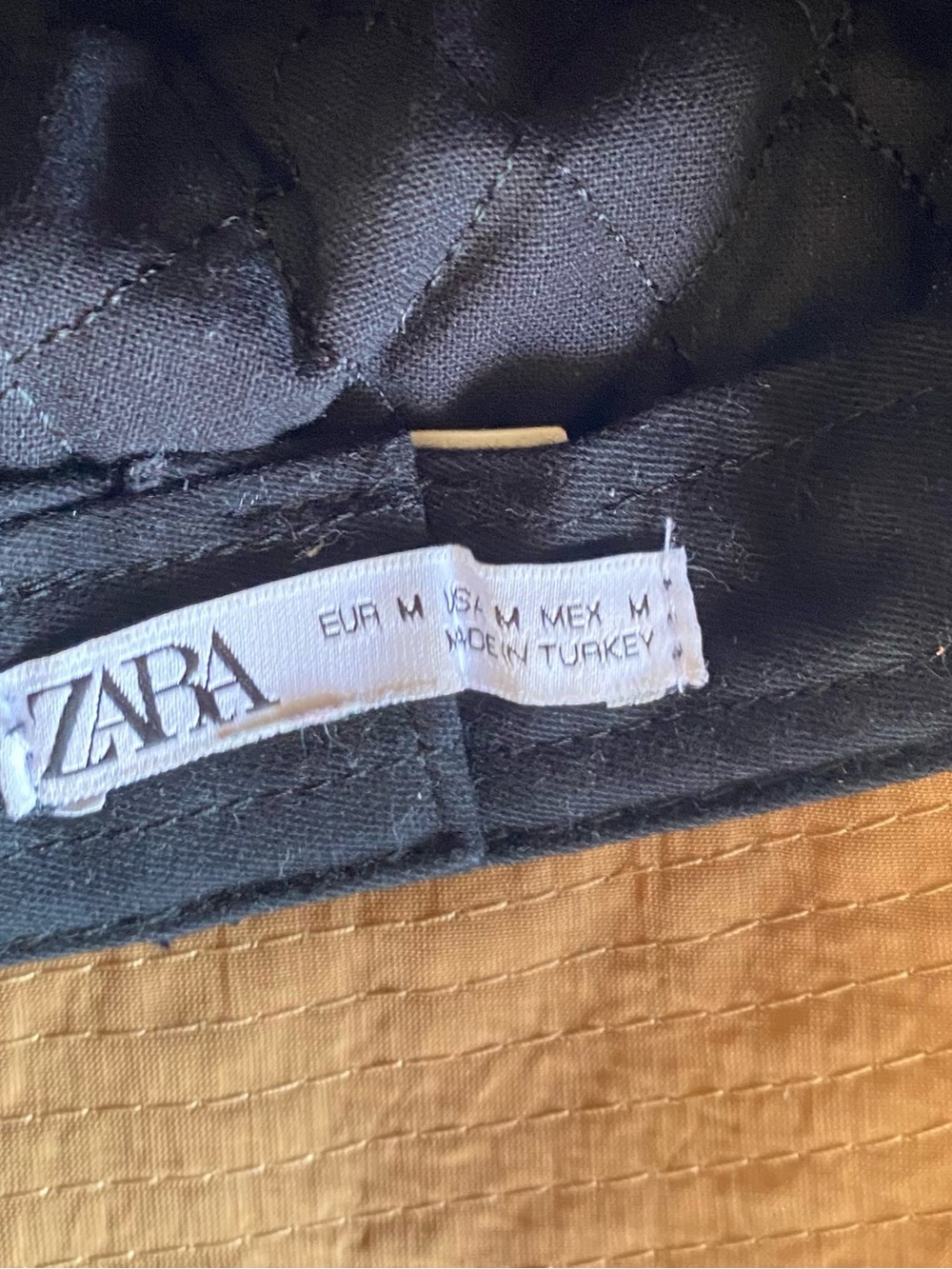 Zara Multicolor Patchwork Bucket Hat - Picture 5 of 6